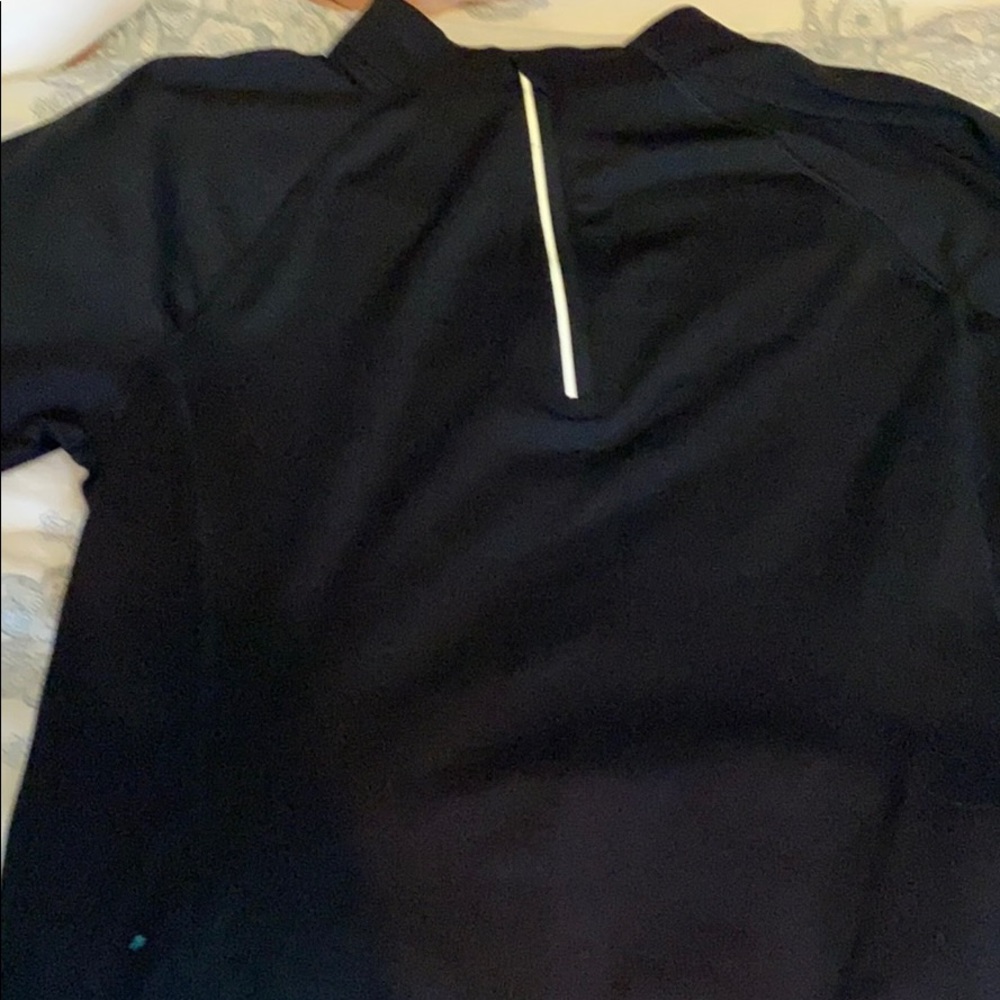 Old navy black zip up (halfway)